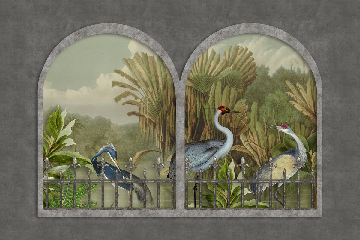 photo-wallpaper-tropical-birds-archway-view
