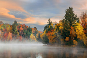 photo-wallpaper-lake-autumn-foliage
