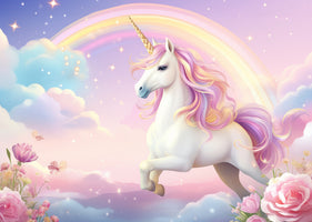photo-wallpaper-white-unicorn-with-a-rainbow-above-pastel-clouds