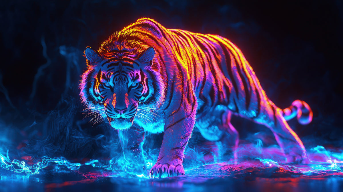 photo-wallpaper-a-vibrant-tiger-illuminated-by-neon-colors