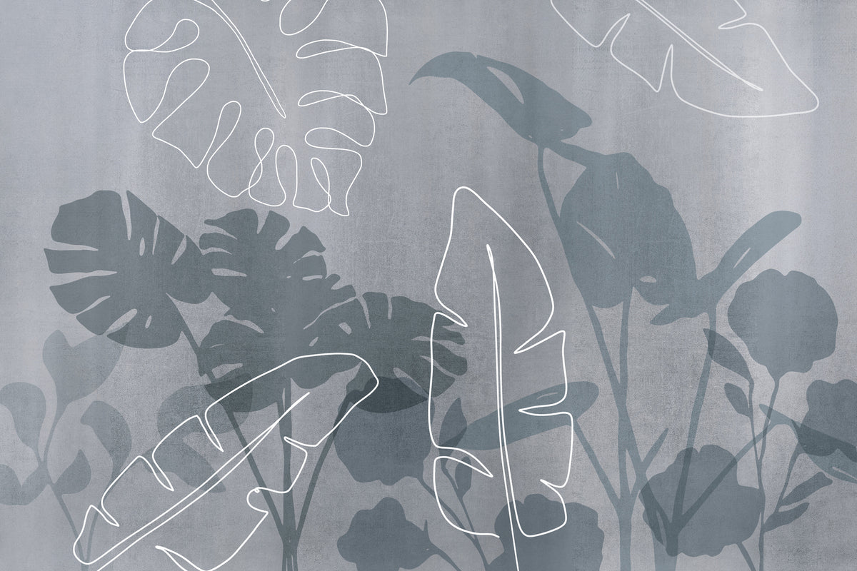 photo-wallpaper-serene-tropical-leaves
