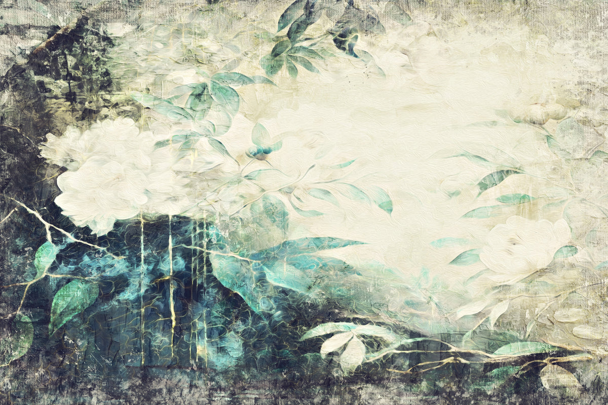 photo-wallpaper-distressed-floral-elegance