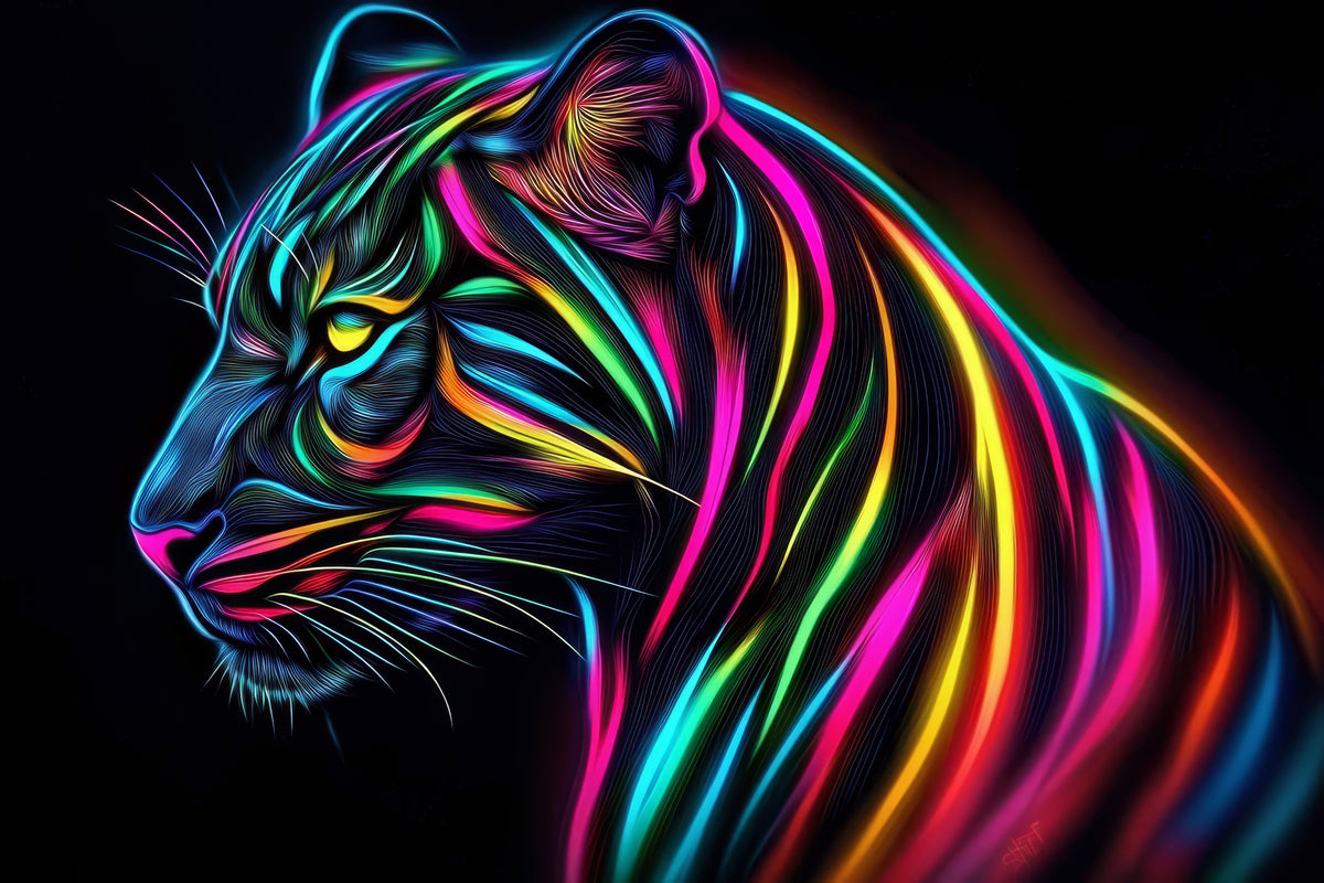 photo-wallpaper-a-striking-neon-black-panther-with-radiant-glowing-lines-2
