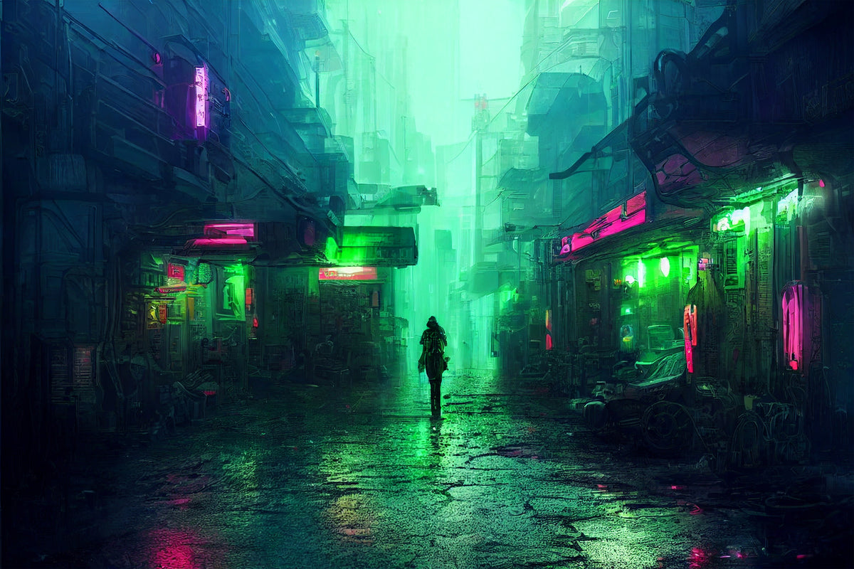 photo-wallpaper-neon-lit-cyberpunk-alley-with-a-lone-figure-on-rain-slicked-asphalt