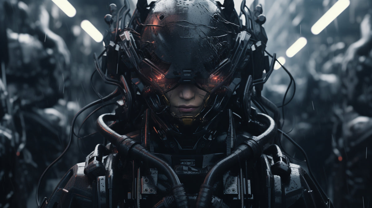 photo-wallpaper-sci-fi-robot-style-samurai-warrior-image-ai-generated-art
