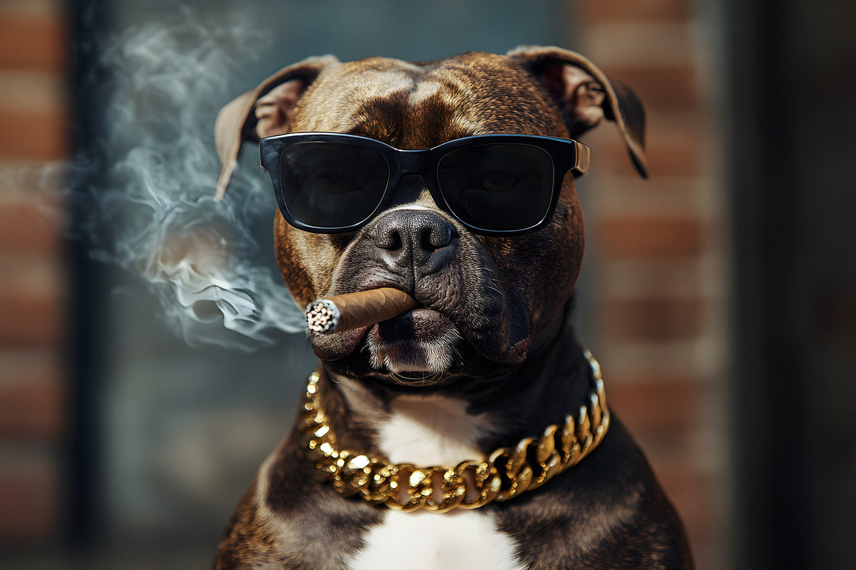 photo-wallpaper-dog-in-sunglasses-with-a-cigar-and-gold-chain