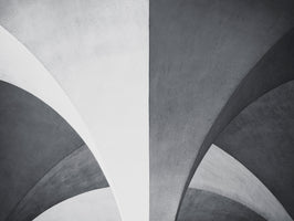 photo-wallpaper-curved-concrete-arches-in-light-and-shadow-graphic-minimalism