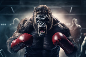 photo-wallpaper-angry-gorilla-fighting-with-boxing-gloves-gorilla-in-the-boxing-ring