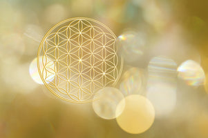 photo-wallpaper-flower-of-life-in-golden-light