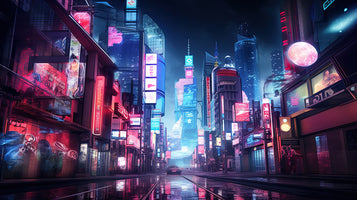photo-wallpaper-neon-lit-cyberpunk-metropolis-canyon-at-night