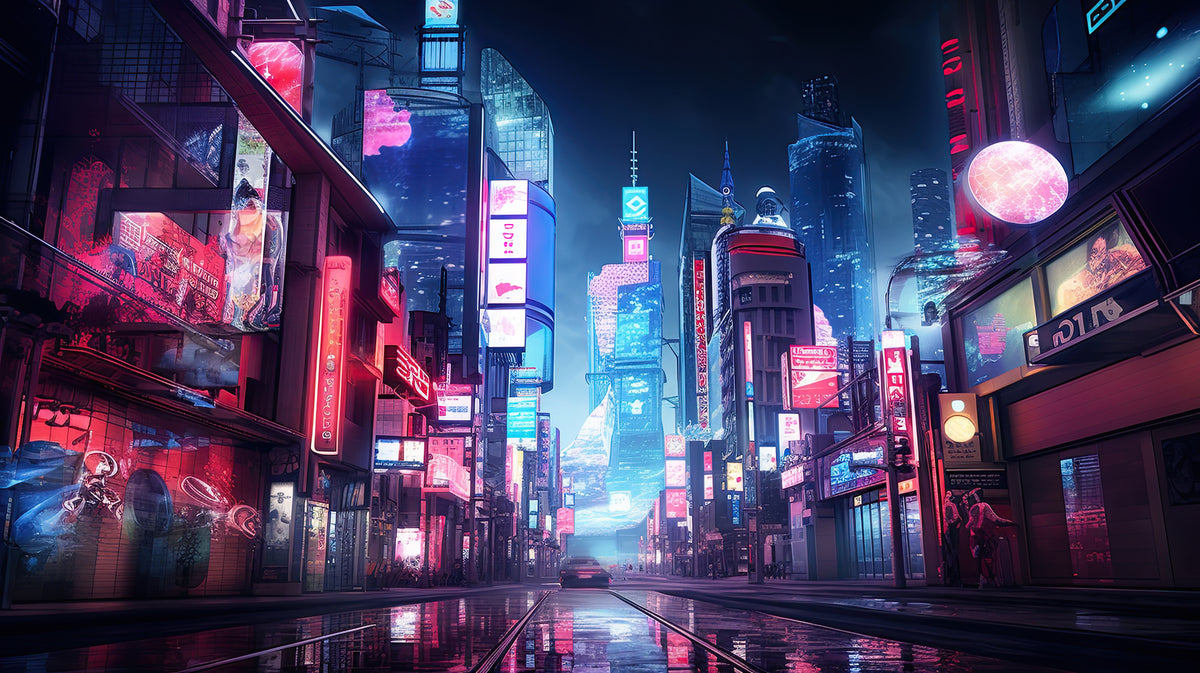photo-wallpaper-neon-lit-cyberpunk-metropolis-canyon-at-night