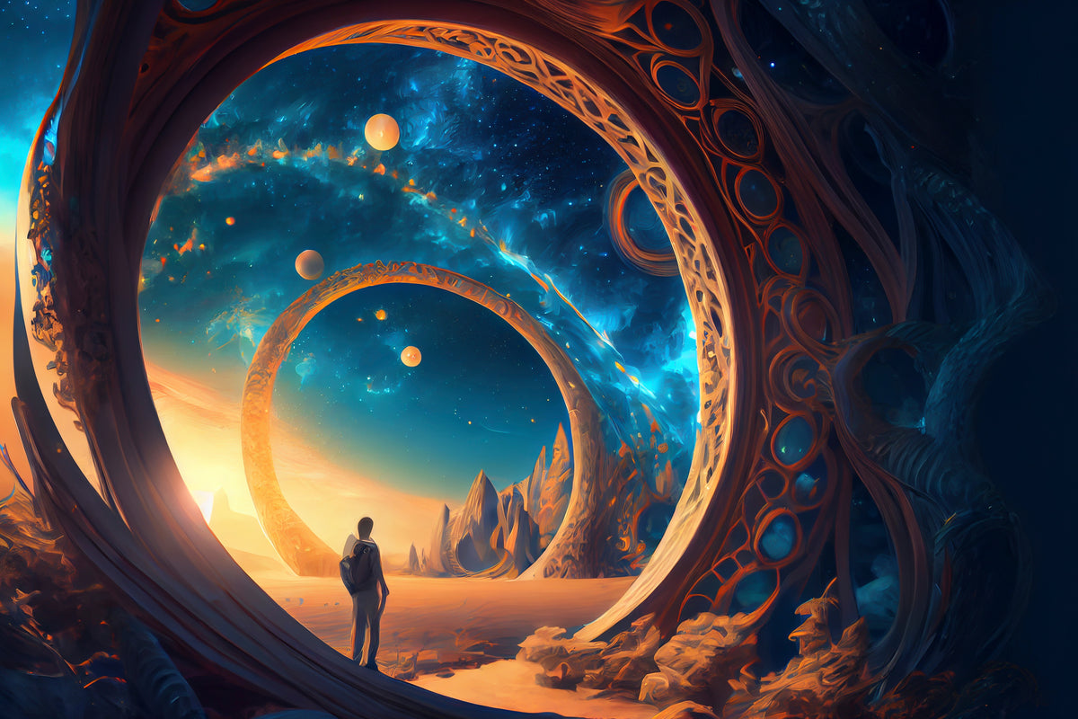 photo-wallpaper-interdimensional-travel-and-parallel-universes-ai-illustration
