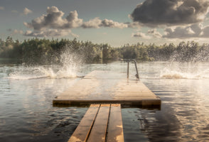 photo-wallpaper-summer-lake-splash