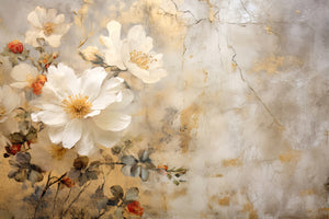 photo-wallpaper-vintage-floral-gold