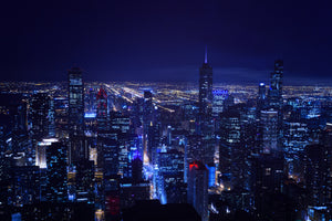 photo-wallpaper-chicago-skyline-at-night-with-skyscrapers-in-a-sea-of-blue-light