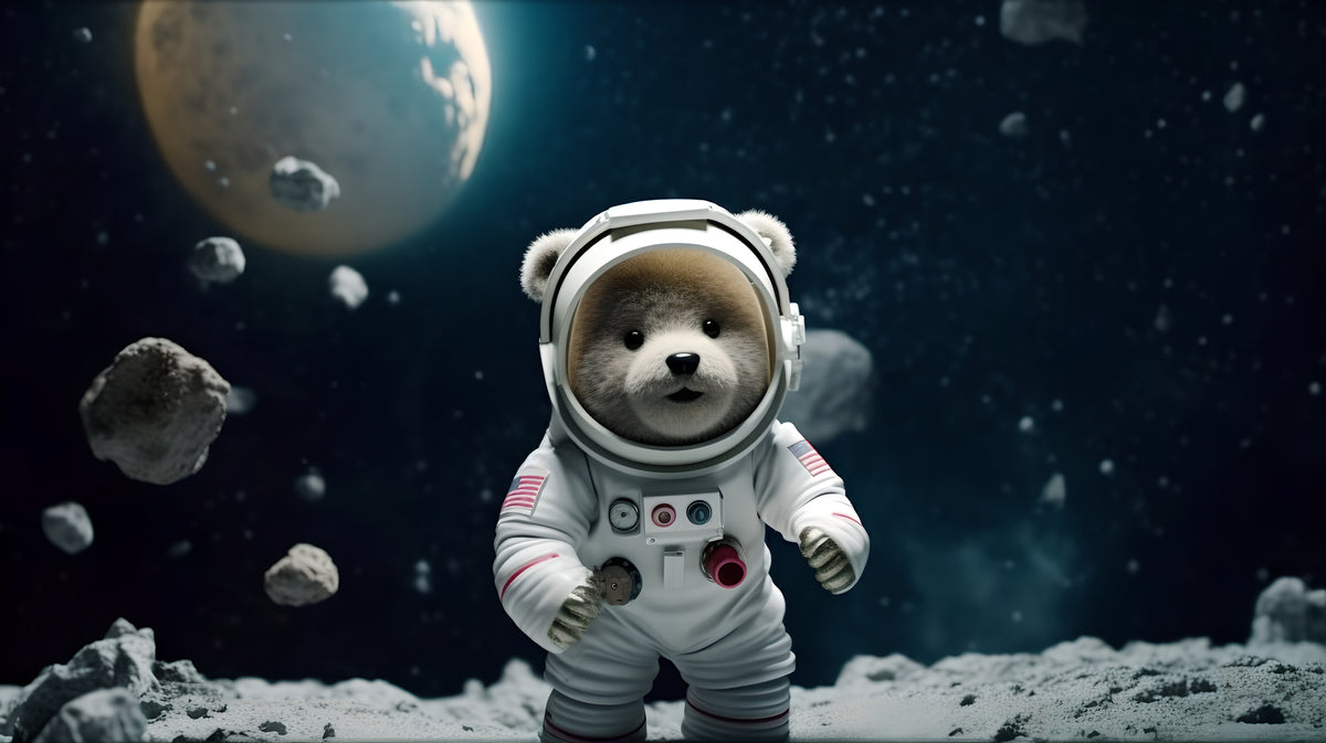 photo-wallpaper-teddy-bear-in-a-spacesuit-on-a-grey-lunar-surface-beneath-a-distant-planet