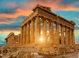 photo-wallpaper-parthenon-athens-greece-sun-beams-and-sunset-colors