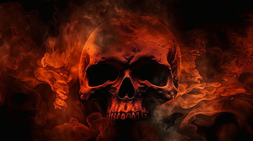 photo-wallpaper-a-flaming-skull-skull-on-fire