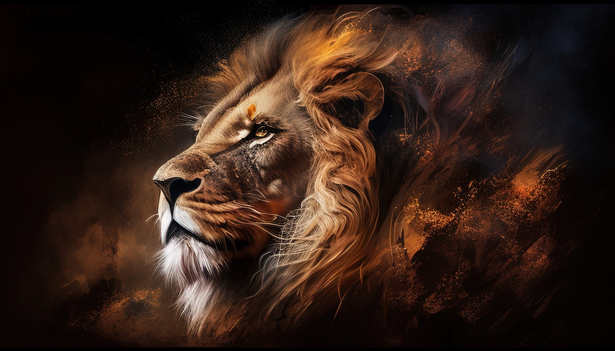 photo-wallpaper-majestic-lion-portrait-digital-art-illustration