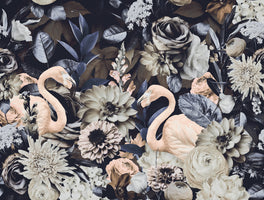photo-wallpaper-moody-floral-flamingos