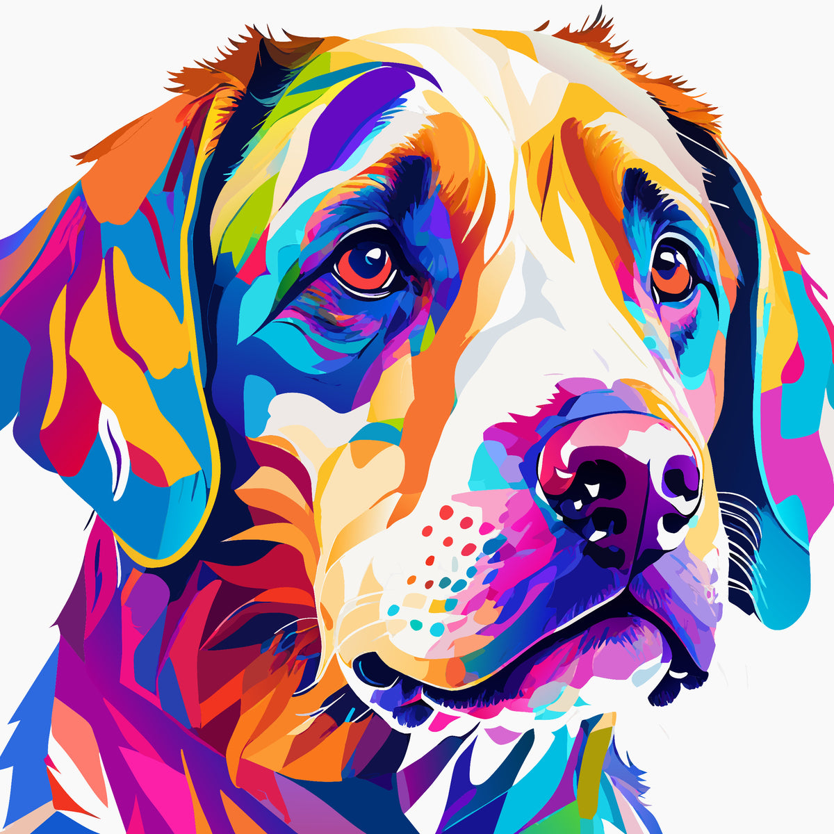 photo-wallpaper-labrador-in-bold-pop-art-colours-with-a-close-up-gaze