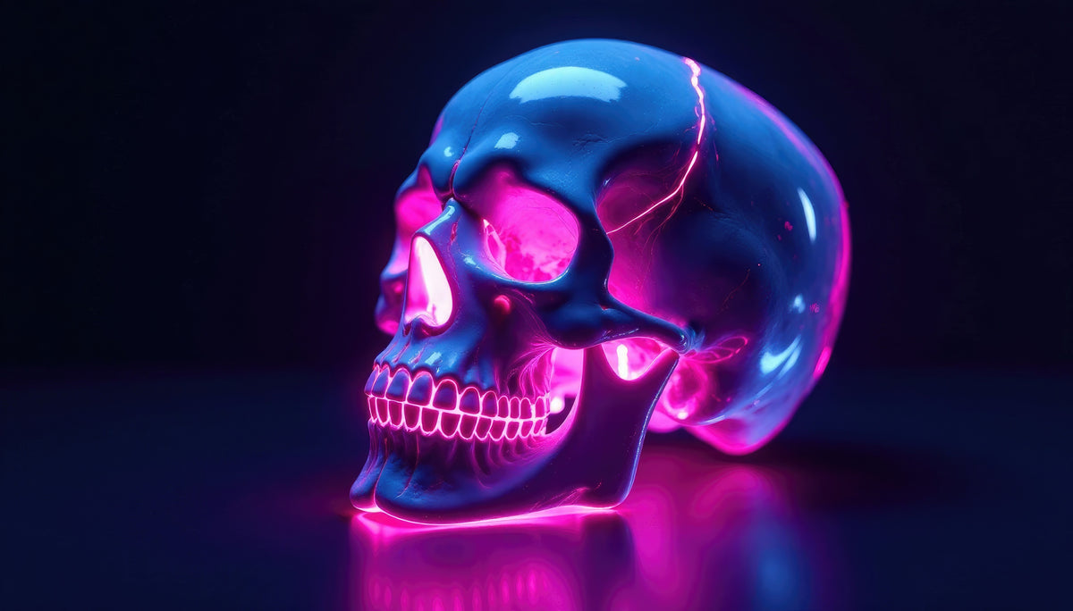 photo-wallpaper-neon-lit-skull-glowing-magenta-and-blue-in-deep-darkness