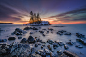 photo-wallpaper-winter-island-sunset