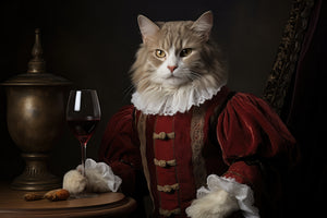 photo-wallpaper-cat-in-red-velvet-doublet-with-a-glass-of-red-wine-baroque-nobility