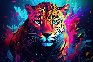 photo-wallpaper-colorful-jaguar-animal-portrait-illustration