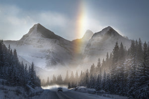 photo-wallpaper-snowy-mountain-sun-halo