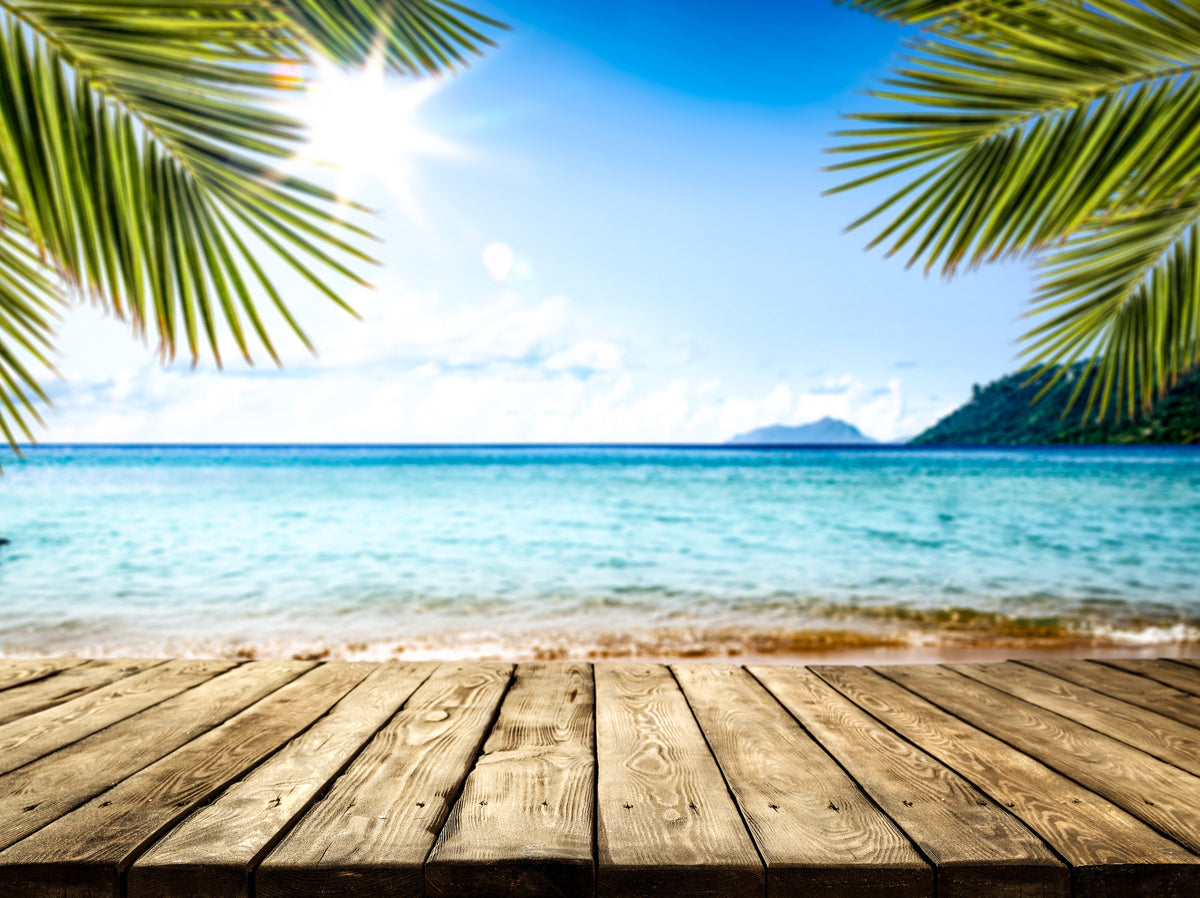 photo-wallpaper-desk-of-free-space-and-summer-beach-landscape
