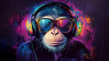 photo-wallpaper-cool-monkey-with-headphones-and-sunglasses