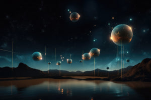 photo-wallpaper-glowing-orbs-drifting-above-a-still-lake-under-a-starlit-sky