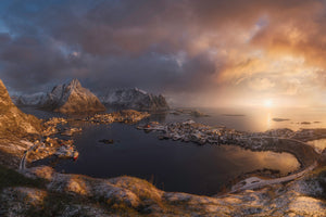 photo-wallpaper-sunrise-over-reine