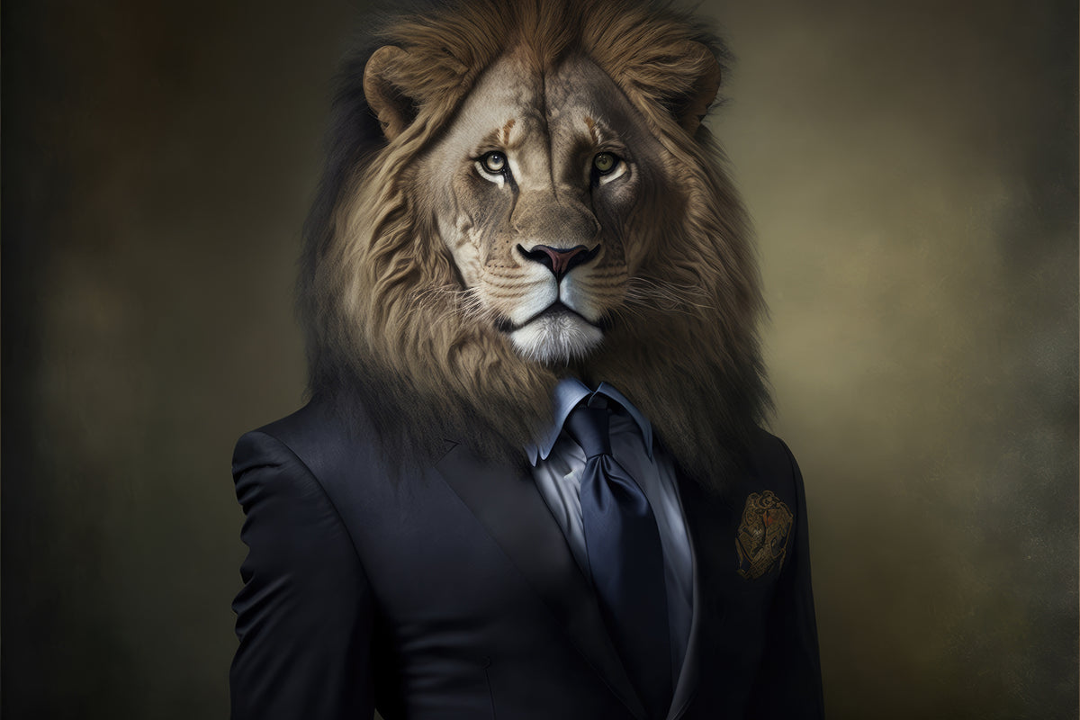 photo-wallpaper-lion-wearing-a-suit-as-businessman-dramatic-generative-ai-portrait