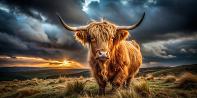 photo-wallpaper-highland-cow-in-low-light-on-bodmin-moor-cornwall-uk