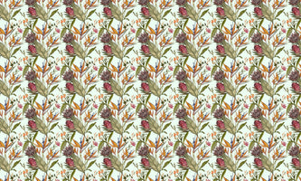 photo-wallpaper-exotic-floral-pattern