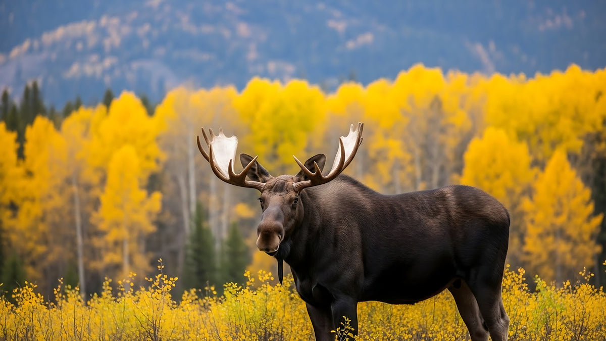 photo-wallpaper-moose-standing-in-autumn-forest-landscape