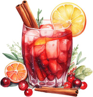photo-wallpaper-red-winter-cocktail-with-cranberries-and-cinnamon-in-soft-watercolour