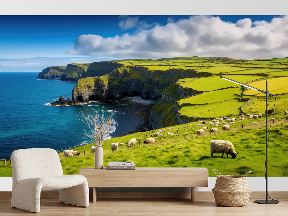 photo-wallpaper-sea-cliffs-with-grazing-sheep-above-deep-blue-ocean