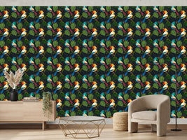 photo-wallpaper-colorful-jungle-birds