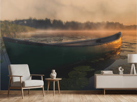 photo-wallpaper-sunrise-canoe-reflection