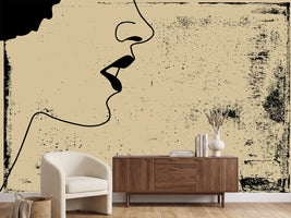 photo-wallpaper-woman-portrait-in-grunge-style