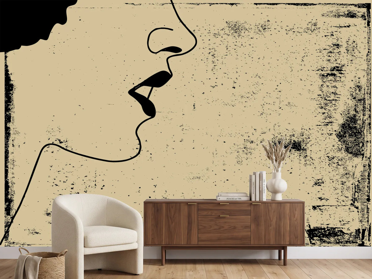 photo-wallpaper-woman-portrait-in-grunge-style