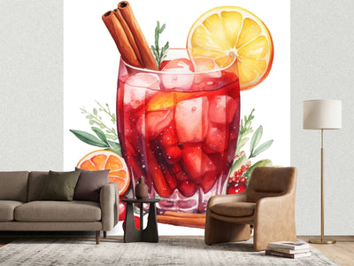 photo-wallpaper-red-winter-cocktail-with-cranberries-and-cinnamon-in-soft-watercolour