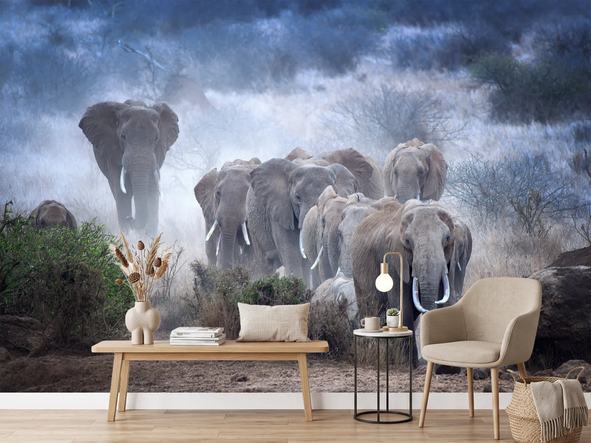 photo-wallpaper-elephants-of-amboseli-x