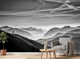 photo-wallpaper-hunter-in-the-fog-bw-x