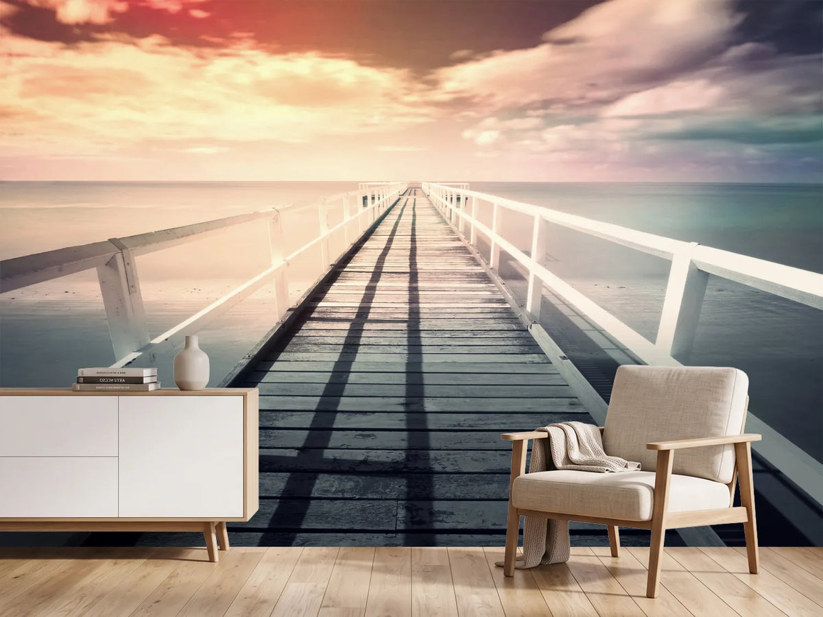 photo-wallpaper-romantic-wooden-walkway