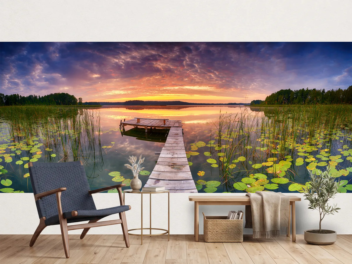photo-wallpaper-beautiful-summer-sunrise-over-lake-panorama