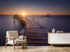 photo-wallpaper-golden-pier-sunset